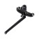 Bath mixer Zein Z2493, pour 35 cm, 35 mm cartridge, with shower, black/chrome
