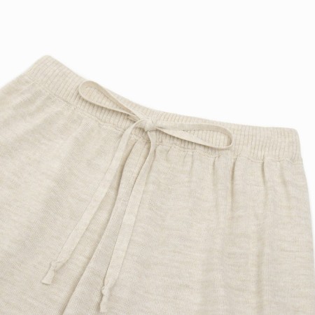 Female set (jumper, shorts) minku: casual collection beige color, river 42-7