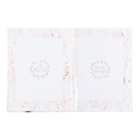 The folder for the certificate of marriage "White Roses", A4-1
