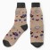 Women's woolen socks "hearts" Color gray, size 25