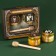 Set “Best Man”: Cream-Maid with Apricot and Ginger 60 g (2 pcs. X 30 g), spoon for honey