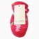 Mittens of winter children's minku, raspberry color, 18cm