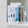 The dispenser for an antiseptic or liquid soap is mechanical, double, 1000 ml, plastic