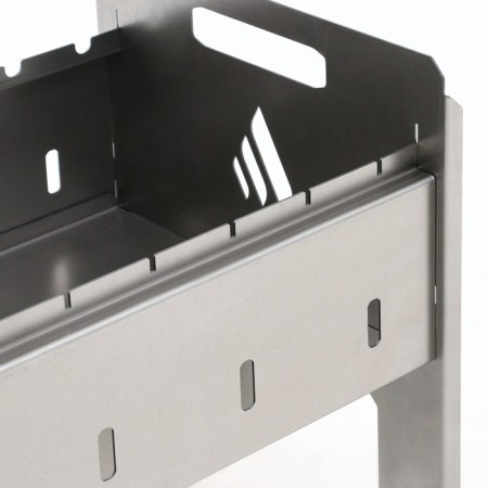 Travel barbecue "MD1.5" 42.9 x 31.2 x 40 cm, 1.5 mm, collapsible, with handles-3