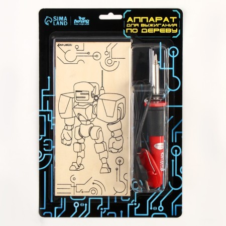 Wood Furning Set "Robot"-1