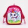 Baby backpack on lightning, 3 outer pockets, pink color