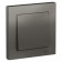 Switch SE AtlasDesign, 10 A, 1 key, assembly, CX 1, color steel