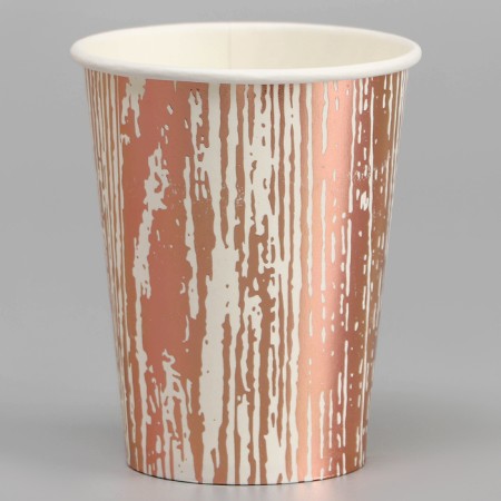 Paper "stripes", 6 pcs., Color pink gold