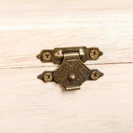 Casket wood for painting rectangle "nut" 9x5x6 cm-2