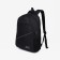Set of a youth backpack on lightning from textiles with USB, bag, cosmetic bag, black color