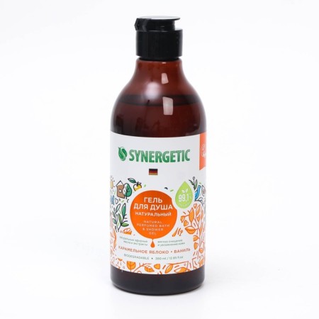 Synergetic shower gel, biodegradable, with the taste of caramel apple and vanilla, 380 ml-6