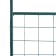 Trellis, 170 × 35 × 1 cm, metal, green, "minis mint"