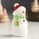 Souvenir Ceramics "Snowman in a red hat and green scarf" MIX 3.5x2.8x6.5 cm
