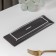 Ceramic serving dish "Rapsodia", 24 × 7.5 cm, black color