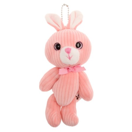 Soft toy "Bunny", on the suspension, pink color