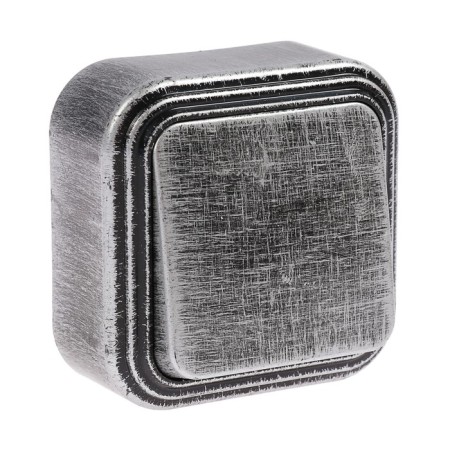 Switch "Elect" VA 16-131-hour, 16 A, 1 key, external, black color under silver