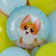 Foil ball 18 "Circle" Happy Birthday! (Corgi) "In ind.