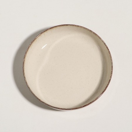 Pearl salad bowl, d = 20 cm, 900 ml, beige, porcelain-1