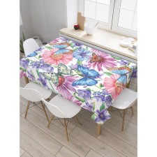 The tablecloth “Life in the field”, rectangular, Saten, size 120x145 cm
