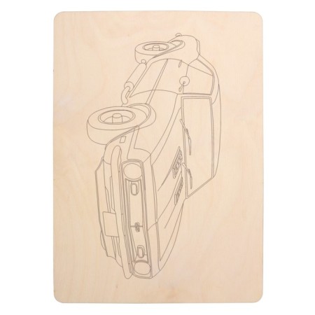 Set of boards for creativity "Machines" 5 pcs. A4, 3 mm format-3