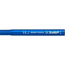Marker-color construction bison MK-200 06326-7, round, 1 mm, blue