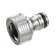 Fitting, internal thread, 1/2 "(12 mm), metal, gardena premium