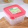 A set of food containers "Cascade", 14 × 14 × 5.5 cm, 700 ml, 3 pcs, color mix