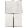 Delicidal Lowed A6 (87 x 131 mm), 100 MEGAPOLIS sheets, hard cover, artificial leather, black