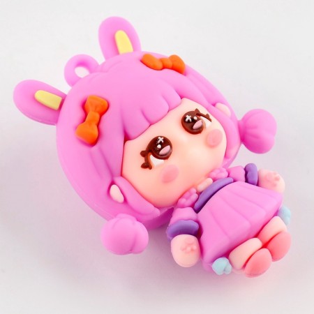 Set for creativity "Create a keychain: bunny", anime-3