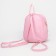 Baby backpack on lightning, pink color