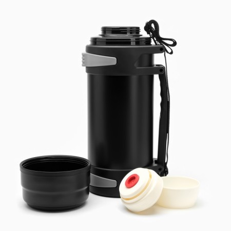 Thermos, 4 l, Volume "Columbus", with two circles, with a strap, retains heat 24 hours 15 x39.8 cm-1