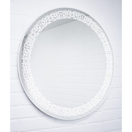 Domino Astana mirror, size 700x700 mm, with backlight