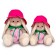 Soft toy "Bunny mi in a color hat", 18 cm