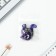 Key keychain wooden "Aries", cat, 4.5 x 6 cm