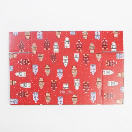 Folding box "Happy New Year", 30.7 x 22 x 9.5 cm, new year-8
