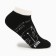 Women's socks, black color, size 23-25