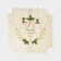 Box for confectionery with PVC lid "elegant", 21 x 21 x 3 cm, new year