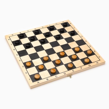 ALTAYSKY checkers, 40 x 40 cm board-1