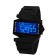 Electronic watch watches with silicone strap