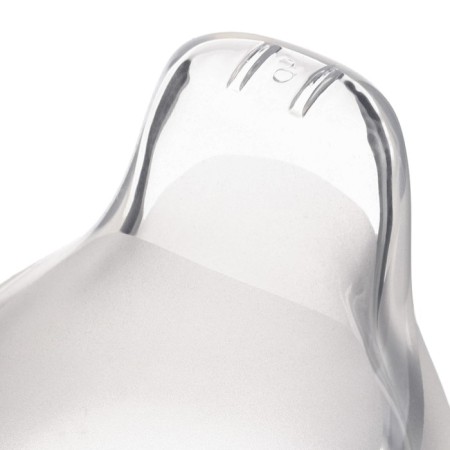Nipple - jacket, soft nose, wide throat, from 9 months, silicone-3