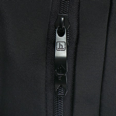 Youth backpack 46 x 32 x 17 cm, ergonomic back, Hatber Real "Black", NRK_17138-9