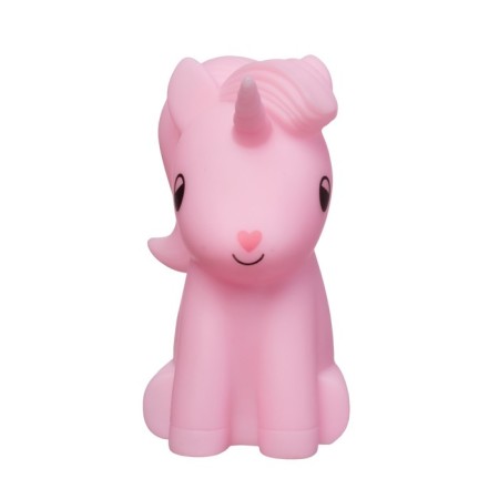 Nightmare cute LED unicorn from batteries mix 6.5x8.5x12 cm Risalux-10