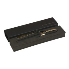 Ballic handle, 0.5 mm, BrunovisConti Monaco, blue rod, Soft Touch Black, in case