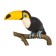 Figure "World of Wild Animals: Big Tukan"