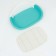 Dog toilet, 57 x 42 x 16 cm, white/blue