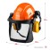 Held Casket Protecting Zubre Triad 11099, complete with headphones and a protective mesh screen