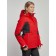 Ski jacket female, size 42, red color