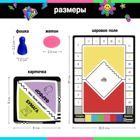 The board game "What happened before?", 2-8 players, 10+-6