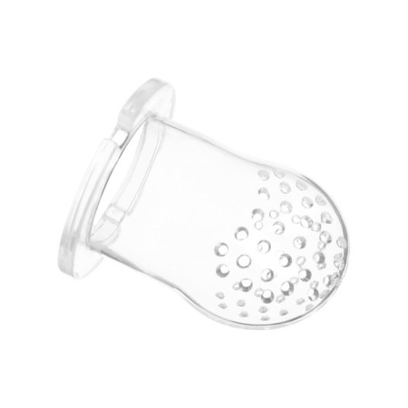 Nibbler for feeding, with silicone mesh, yellow color-8