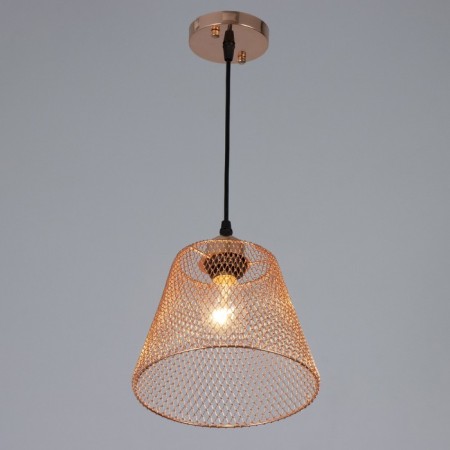 Lamp Bayerlux "Fish" E27 40W copper 20x20x16-116cm-1